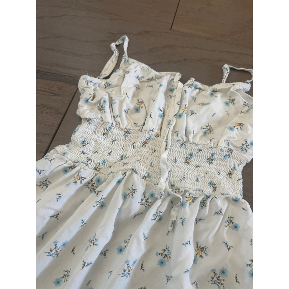 Rue 21 Floral Print Ruffle Tank Mini Dress - Picture 3 of 8